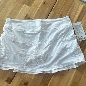 lululemon athletica White A-Line Skirt